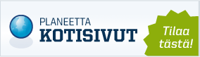 Tilaa Planeetta Kotisivut tästä!
