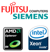 Fujitsu-Siemens, Intel Xeon, AMD Opteron