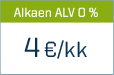 Hinta alkaen 4 euroa/kk ALV 0 %